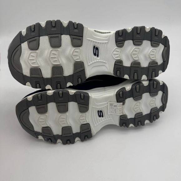 Skechers D’Lites Me Time Comfort Athletic Sneakers 11936 Navy White Womens 7.5 - Picture 7 of 11